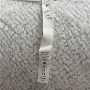 lululemon athletica White Short Sleeve Tee